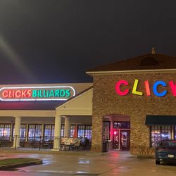 Clicks Billiards - Outside of venue