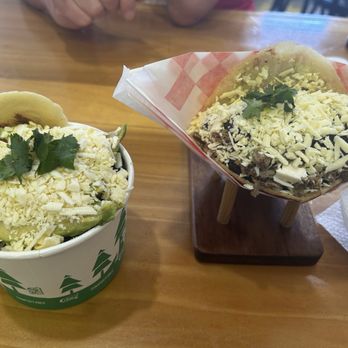 Arepa Spot - Chicken bowl with added avocado and cheese. Braised beef arepo. - Empanadas Near Me - Myrtle Beach, South Carolina