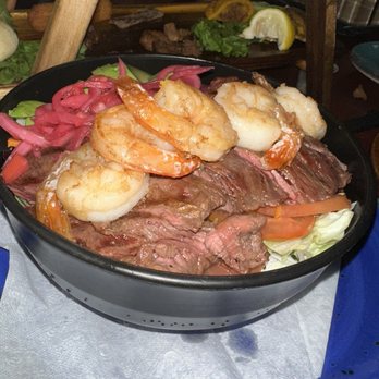Sabor A Colombia Restaurant - My steak and shrimp salad - Colombian Near Me - Franklin Square, New York Sabor A Colombia Restaurant - My steak and shrimp salad - Colombian Near Me - Franklin Square, New York