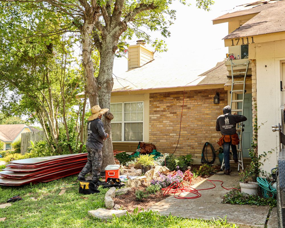 Slide of Two Brothers Roofing