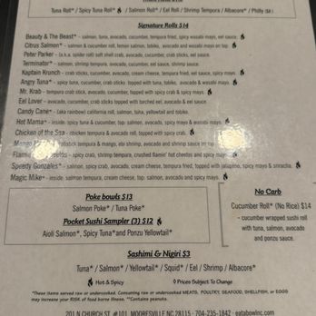 Eatabowl - Menu - Pan Asian Near Me - Mooresville, North Carolina