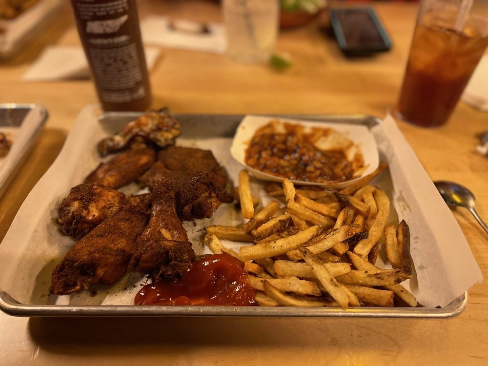 Food from Martin's Bar-B-Que Joint