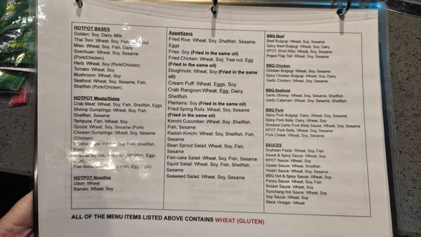 Menu photo 3 KPOT Korean BBQ & Hot Pot Kearny, NJ Menu photo 3 KPOT Korean BBQ & Hot Pot Kearny, NJ