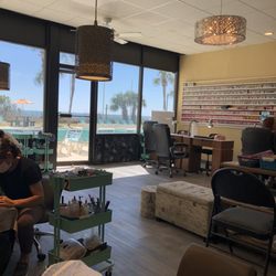 Atlantis Nails And Spa - View while getting pedicure
