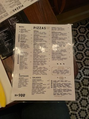 Menu photo 1 No. 900 Verdun, QC Menu photo 1 No. 900 Verdun, QC