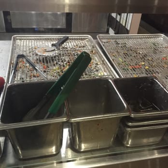 Blaze Pizza - Dirty pizza cutting area Friday night - Pizza Near Me - Indianapolis, Indiana Blaze Pizza - Dirty pizza cutting area Friday night - Pizza Near Me - Indianapolis, Indiana