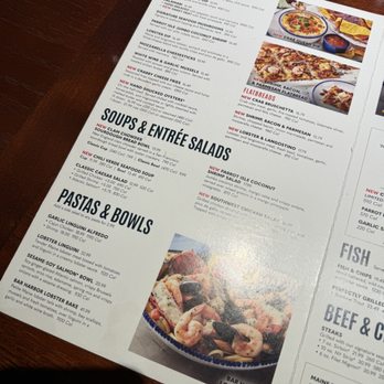 Red Lobster - Menu as of Nov 2023 - Seafood Near Me - Brea, California Red Lobster - Menu as of Nov 2023 - Seafood Near Me - Brea, California