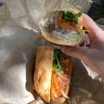 DragonEats - roasted pork banh mi - Vietnamese Near Me - San Francisco, California