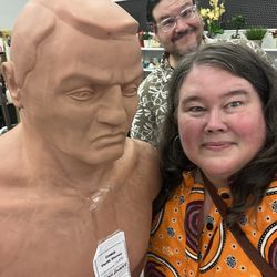 CHKD Thrift Store - Punching man