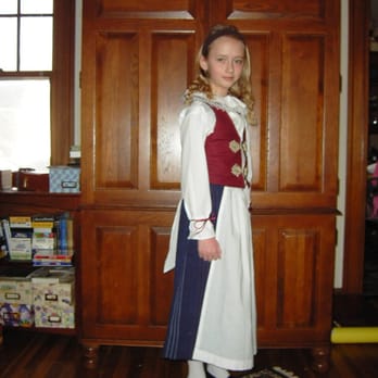 Laura's Sewing School - Amelia in her Finnish Girl costume, by Laura for International Day at her elementary school. - Art Schools Near Me - Ashland, Wisconsin Laura's Sewing School - Amelia in her Finnish Girl costume, by Laura for International Day at her elementary school. - Art Schools Near Me - Ashland, Wisconsin