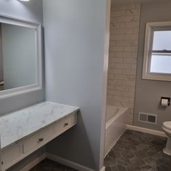 Level Up Construction Pros - Bathroom remodel