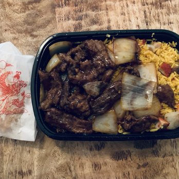New Garden - Tallahassee - Mongolia Beef (only onion), Pork Fried Rice and Egg Roll - Chinese Near Me - Tallahassee, Florida New Garden - Tallahassee - Mongolia Beef (only onion), Pork Fried Rice and Egg Roll - Chinese Near Me - Tallahassee, Florida