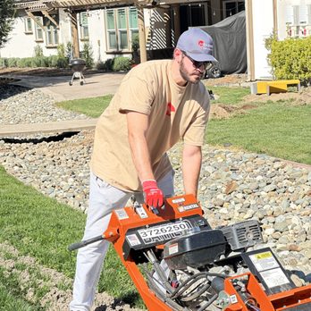 Menderix Electrical & Solar - Backyard trenching for electrical power -- preparing conduit path for safe and reliable underground wiring installation. - Solar Installation Near Me - Sacramento, California Menderix Electrical & Solar - Backyard trenching for electrical power -- preparing conduit path for safe and reliable underground wiring installation. - Solar Installation Near Me - Sacramento, California