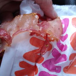 Dunkin' - Limp. Slimy cold. The bacon sucked too.