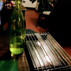 La Pinte Besson - Heater for warming up the steak/butter while you eat