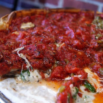 Zachary's Chicago Pizza - Half Spinach and Mushroom, Half Chorizo - Pizza Near Me - Berkeley, California Zachary's Chicago Pizza - Half Spinach and Mushroom, Half Chorizo - Pizza Near Me - Berkeley, California