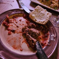 Pickwick & Frolic Restaurant and Club - What's left is the meatballs