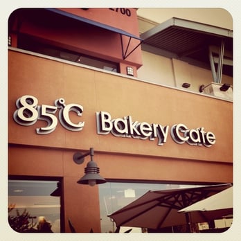 85°C Bakery Cafe-Irvine - Take this picture while waiting in the long line outside the store. - Coffee & Tea Near Me - Irvine, California