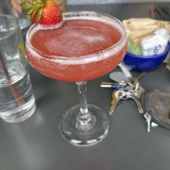 Snooze, an A.M. Eatery - Strawberry mimosa - Breakfast & Brunch Near Me - Tucson, Arizona