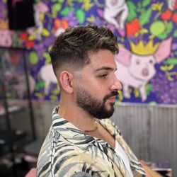 Otis & Finn Barbershop - Cut by Lily Epstein.