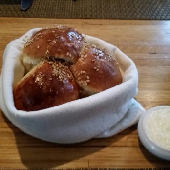 Husk - Sesame Seed Bread with Honey and Pork Infused Butter - American Near Me - Charleston, South Carolina