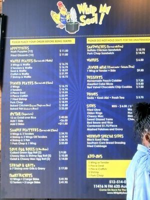 Menu photo 1 Whip My Soul Austin, TX Menu photo 1 Whip My Soul Austin, TX