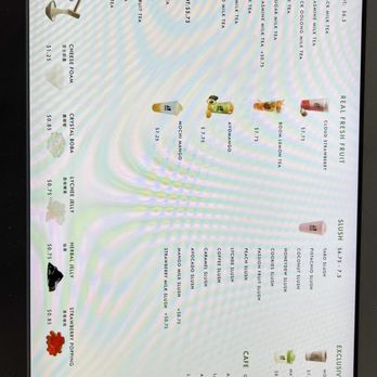 OMG TEA LAB - Menu as of 9/28/2025 - Desserts Near Me - Las Vegas, Nevada