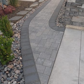 Aim High Lawn and Landscape - a walkway and steps - Snow Removal Near Me - Kuna, Idaho Aim High Lawn and Landscape - a walkway and steps - Snow Removal Near Me - Kuna, Idaho
