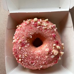 strawberry shortcake donut with filled ring $1.99 CAD as of April 2022 strawberry shortcake donut with filled ring $1.99 CAD as of April 2022