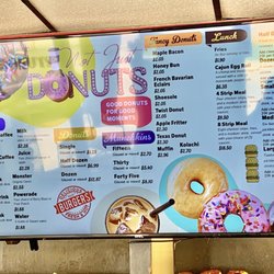 Not Just Donuts - Menu