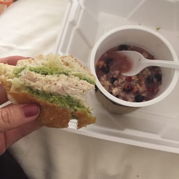 Second St. Marketplace - Mediocre chicken pesto sandwich and oatmeal - Delis Near Me - Reno, Nevada