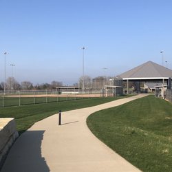 Coralville Youth Sports Park - Softball complex with covered seating