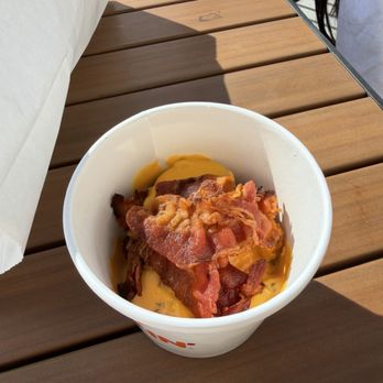 Dunkin' - bacon cheese Hash Browns - Donuts Near Me - Arvin, California