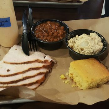 Mission BBQ - Here again! Lol Turkey and beans this time.. their potato salad is awesome too! - Barbeque Near Me - Davie, Florida Mission BBQ - Here again! Lol Turkey and beans this time.. their potato salad is awesome too! - Barbeque Near Me - Davie, Florida
