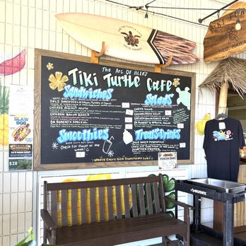 The Tiki Turtle Cafe - Menu - Cafes Near Me - Hilo, Hawaii The Tiki Turtle Cafe - Menu - Cafes Near Me - Hilo, Hawaii