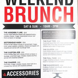 The Garage Pub & Grill - Brunch every weekend day
