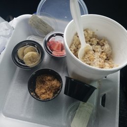 Oatmeal take out Oatmeal take out
