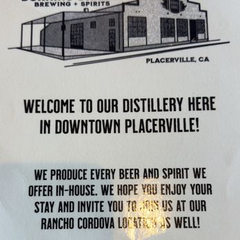 Burning Barrel Brewing and Spirits - 8/14/2025:  Sadly, Burning Barrel doesn't refill growlers~WAAAAAAH--ordered a salad!!!! - Cocktail Bars Near Me - Placerville, California