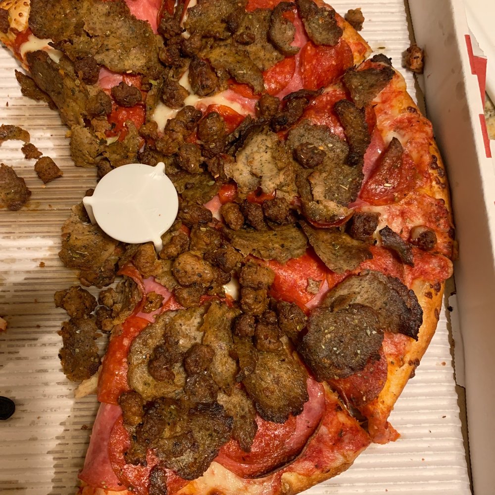 Mesa Pizza - Meat Lovers Pizza - Pizza Near Me - Santa Barbara, California