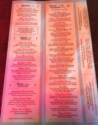 Menu photo 5 The Valley Tacoma, WA