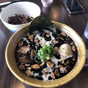 Noods Ramen Bar - Black garlic tonkatsu - Ramen Near Me - Honolulu, Hawaii Noods Ramen Bar - Black garlic tonkatsu - Ramen Near Me - Honolulu, Hawaii