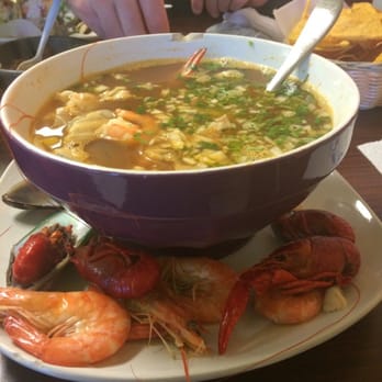 El Mr Camaron - Took everything out to cool off since it was so hot! - Seafood Near Me - Indianapolis, Indiana
