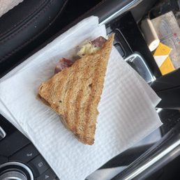 A teeny tiny sandwich with nothing inside A teeny tiny sandwich with nothing inside