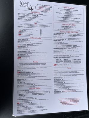 Menu photo 6 Town & Country Cafe Tracy, CA Menu photo 6 Town & Country Cafe Tracy, CA