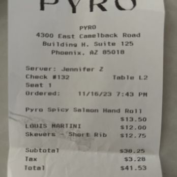 PYRO - Social hour Prices - Desserts Near Me - Phoenix, Arizona PYRO - Social hour Prices - Desserts Near Me - Phoenix, Arizona