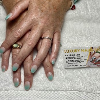Luxury Nails Spa - Dipping powder ombré - Waxing Near Me - Duvall, Washington Luxury Nails Spa - Dipping powder ombré - Waxing Near Me - Duvall, Washington