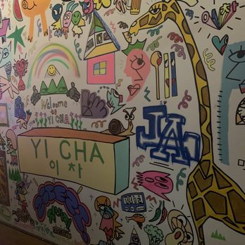 Yicha - Art wall - Korean Near Me - Los Angeles, California