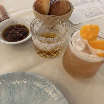 ELIA - Medusa and whisky neat. - Greek Near Me - Walnut Creek, California