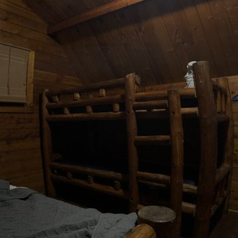 Starke / Gainesville N.E. KOA - Large bed and bunks if you have little. Cozy space - Campgrounds Near Me - Starke, Florida