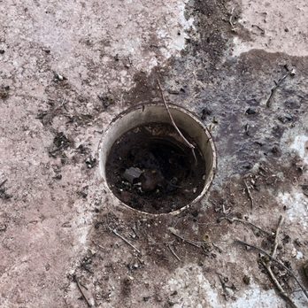 On Call Plumbing - This is before the hydro-jetting. The drains are completely packed with dirt. - Plumbing Near Me - Lancaster, California On Call Plumbing - This is before the hydro-jetting. The drains are completely packed with dirt. - Plumbing Near Me - Lancaster, California